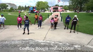 Cowboy Boogie Line Dance Instructional