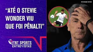 O RENATO ENVOLVEU ATÉ O STEVIE WONDER NA RECLAMAÇÃO DE PÊNALTI! | TNT Sports Entrevistas