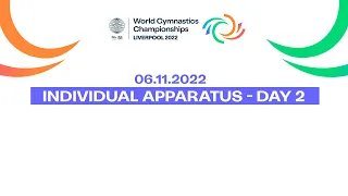 Apparatus Finals Day 2 - 2022 Artistic Gymnastics World Championships, Liverpool (GBR)