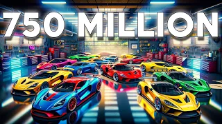 MY 750,000,000 GARAGE TOUR | GTA Online