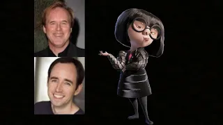 Animated Voice Comparison- Edna Mode (Incredibles)