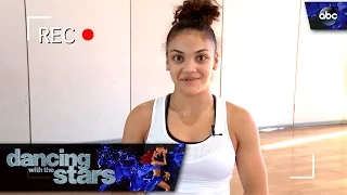 Laurie Hernandez Video Diary - Dancing with the Stars