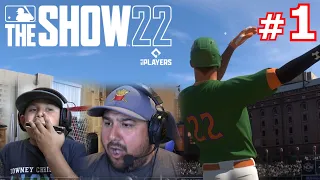 LUMPY AND I PLAY CO-OP MODE! | MLB The Show 22 | Co-Op #1