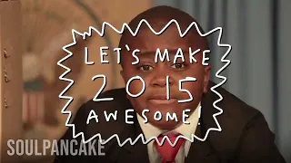 MAKE 2015 AWESOME: Happy New Year from Kid President!