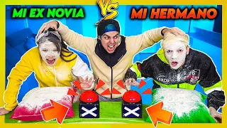 ¿QUIÉN ME CONOCE MÁS? MI EX NOVIA vs MI HERMANO - Yolo Aventuras