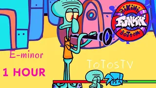 🤸‍♀️ VS Squidward E minor 1 hour Bikini Bottom Funkin' | FNF 1 hour