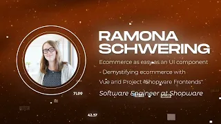 Ramona Schwering - Ecommerce as easy as an UI component - Vuejs Amsterdam 2023