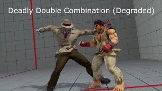 Street Fighter V - A comparison of Q and G's animations