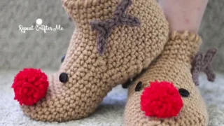 Crochet Pattern: Slipper Socks