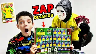 O ZAP COMPLETEI O ÁLBUM DA COPA EM 1 HORA? - Parte 1