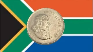 South Africa 1965 20 Cents English Legend