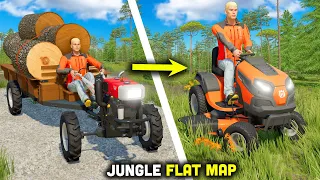 MEGA FARM from $0 on JUNGLE FLAT MAP 🚜