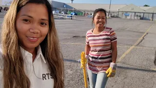 A Day in a Life | Training a New Filipina Female Truck Driver in the USA |My Family is in My Tru