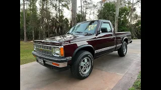The Now Classic Chevrolet S10 was the 1st Domestically Built Compact Pickup Truck