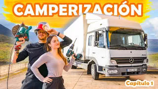 🛠️ Empieza la CAMPERIZACIÓN de nuestro CAMIÓN CAMPER 🚚😵 Vivir en ruta - Capítulo 1