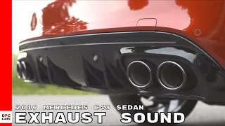 2019 Mercedes C43 Sedan Exhaust Sound