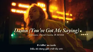 Vietsub | Damn (You've Got Me Saying) - Galantis & David Guetta & MNEK | Lyrics Video