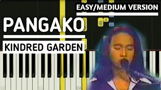 [Easy/Medium Piano Tutorial] Pangako By Kindred Garden - Natzpiano