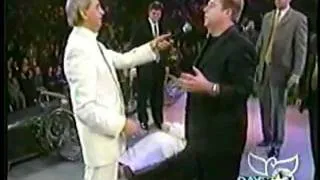 Benny Hinn - Man Hit by the Power of God