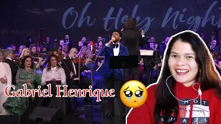 Gabriel Henrique Made Me Cry Sings O HOLY NIGHT Like An Angel | Reaction