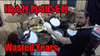 Wasted Years - Iron Maiden (Drum Cover) - Daniel Moscardini