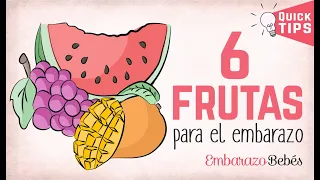 TOP 6 #FRUTAS que toda EMBARAZADA debe comer 🍇🍉