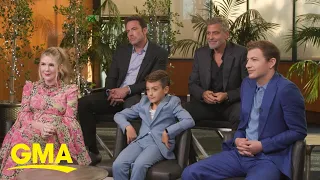 George Clooney and Ben Affleck talk about new film 'The Tender Bar' l GMA