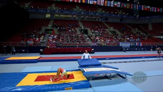 SOUSA Sara (POR) - 2017 Trampoline Worlds, Sofia (BUL) - Qualification Double Mini Routine 2