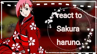 🍒 time 7 react to Sakura haruno🍒 {sasusaku?} {narusaku?} [especial de 10k]