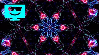 KALEIDOSCOPE 🟣 Screensaver 4K  Background (No sound) Abstract ⚡ Electric Lights