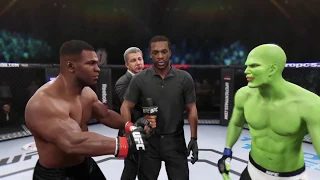 Mike Tyson vs. Mask (EA Sports UFC 2) - CPU vs. CPU - Crazy UFC 👊🤪