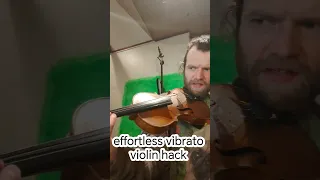 vibrato is either easy or impossible - effortless violin vibrato Flow hack