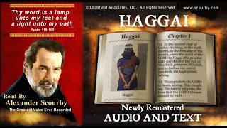 37 | Book of Haggai | Read by Alexander Scourby | AUDIO & TEXT | FREE on YouTube | GOD IS LOVE!