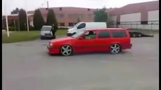 Volvo 855 R 972 hp first test after dyno