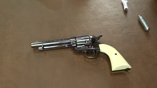 BB Gun Colt Peacemaker SAA - First Shoot