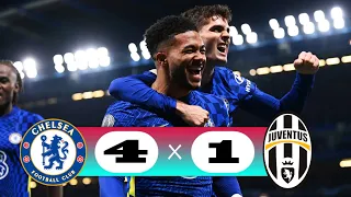 Chelsea vs Juventus 4-1 (agg) Highlights & Goals - UCL 2021-2022