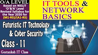 Class-11 Chapter 9 Internet Of Things (IoT) IT TOOLS & Network basics  |GIITM