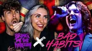 WE ARE SO PROUD WTF!! | British Couple Reacts to ED SHEERAN FEAT. BRING ME THE HORIZON - Bad Habits