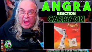 Angra Reaction - Carry On - First Time Hearing - Requested