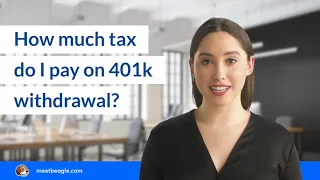 How much tax do I pay on 401k withdrawal?