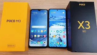 POCO M3 VS POCO X3 NFC - ЧТО ВЫБРАТЬ? ПОЛНОЕ СРАВНЕНИЕ!