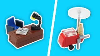 10 LEGO IDEAS with CONTAINERS!