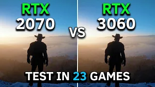 RTX 2070 vs RTX 3060 | Test In 23 Games at 1080p | 2024