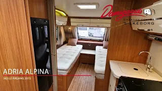 Adria Alpina 563 LU 2015 nr27 - Campingvogn