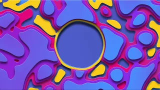 Melted Gradients Floating | Abstract Animation Background || 10 Hours Looped Video