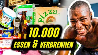 UNMÖGLICH? 10.000 Kalorien ESSEN & VERBRENNEN  in 24 Stunden