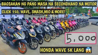 Pang Bugdetarian na Motor! Honda Wave 5k lang? May Sale na naman!