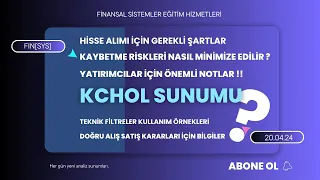 KCHOL : TARİHİ ZİRVEYİ GEÇEBİLİR Mİ? | KCHOL Hisse Senedi Teknik Analizi | #KCHOL Yorum