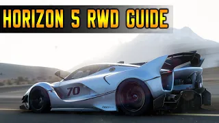 How to RWD in Forza Horizon 5 | Building/Tuning/Driving Tips for Rear Wheel Drive Cars