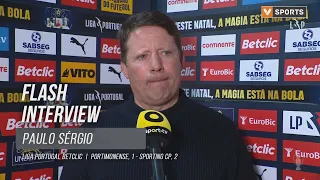 Paulo Sérgio: "O Manel já me confirmou que sabe que errou"